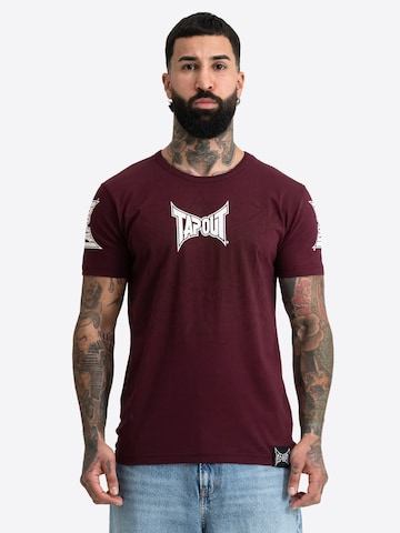 Maglietta 'Yolano' di Tapout in rosso: frontale