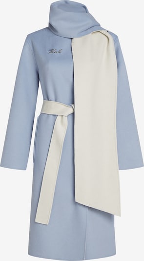 Karl Lagerfeld Prijelazni kaput u golublje plava / bijela, Pregled proizvoda