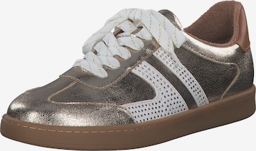 LA STRADA Sneakers in Gold: front