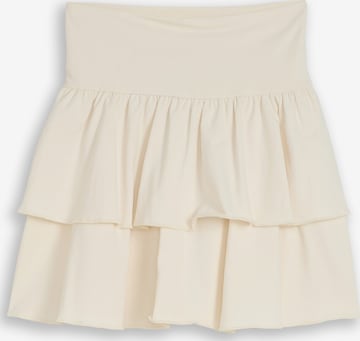 TOM TAILOR Skirt in Beige: front