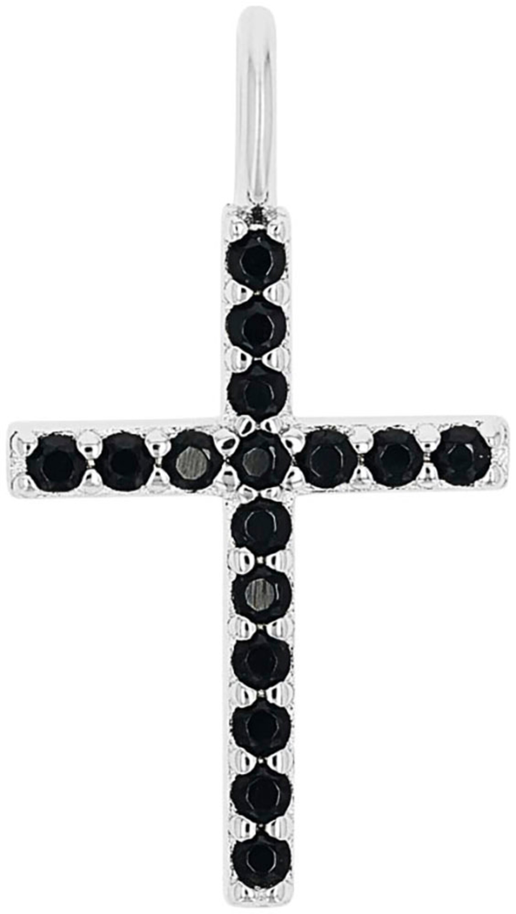 AMOR Pendant in Silver: front