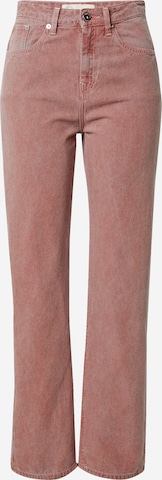 MUD JeansWide Leg/ Široke nogavice Traperice 'Relax Rose' - smeđa boja: prednji dio