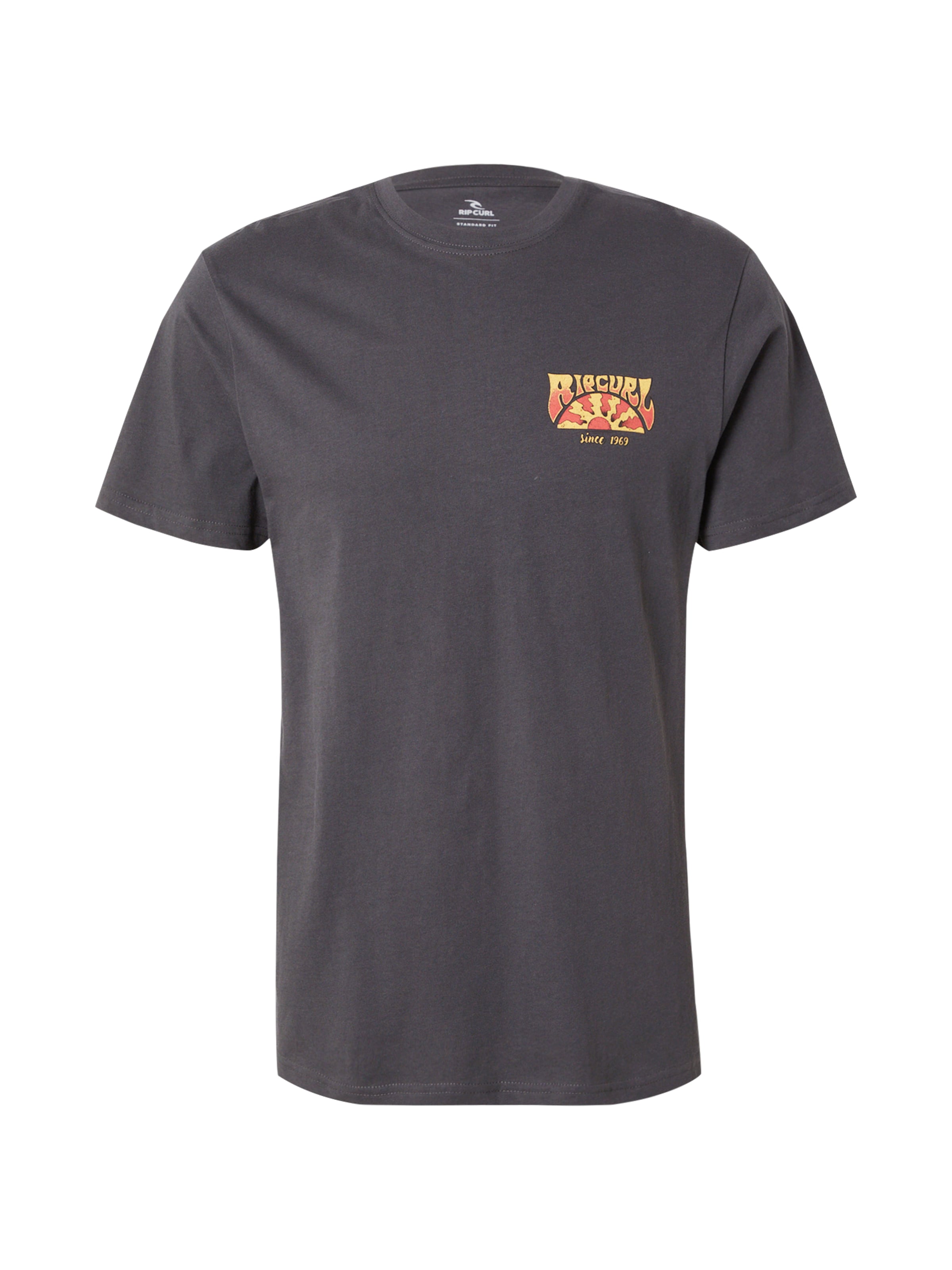RIP CURL Shirt 'KEEP ON TRUCKING' in Grey: front