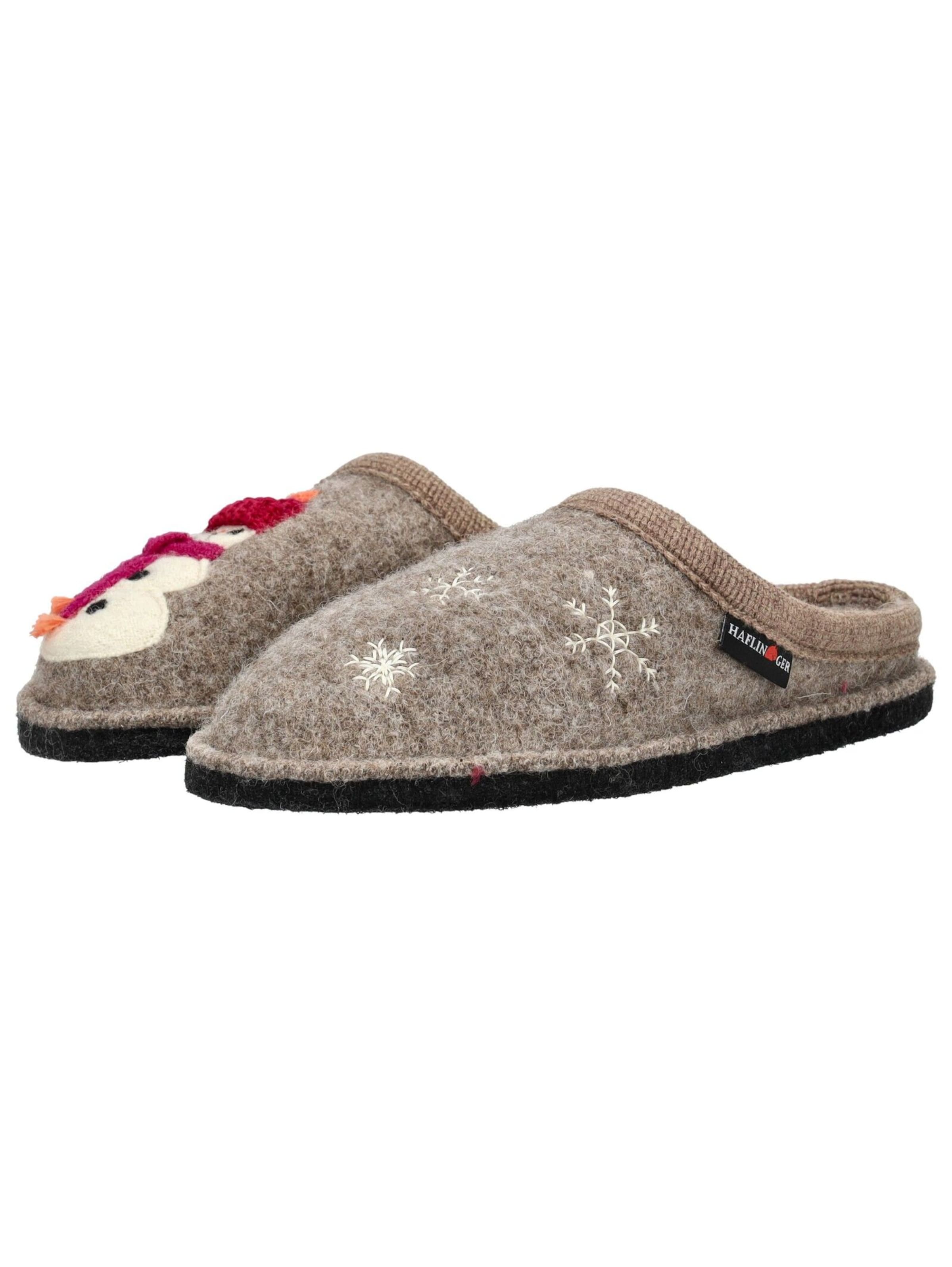 HAFLINGER Slipper in Beige