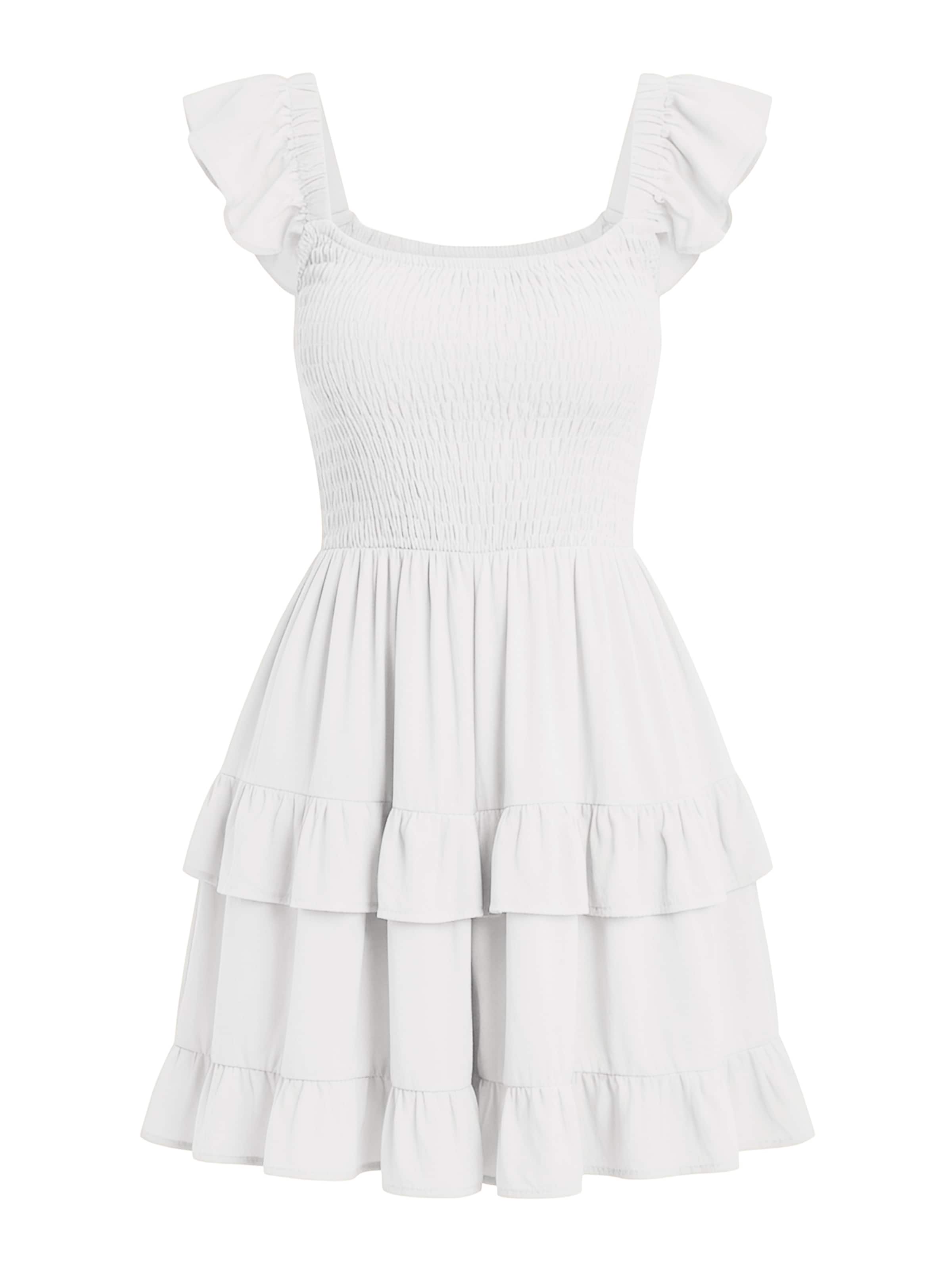 Imily Bela Šaty - Biela: predná strana