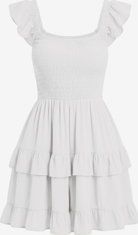 Imily Bela Šaty - Biela: predná strana