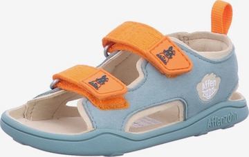 Affenzahn Sandals 'Sandale Mädchen 00392 20153 Kunststoff (Synthetik) in blau' in Blue: front