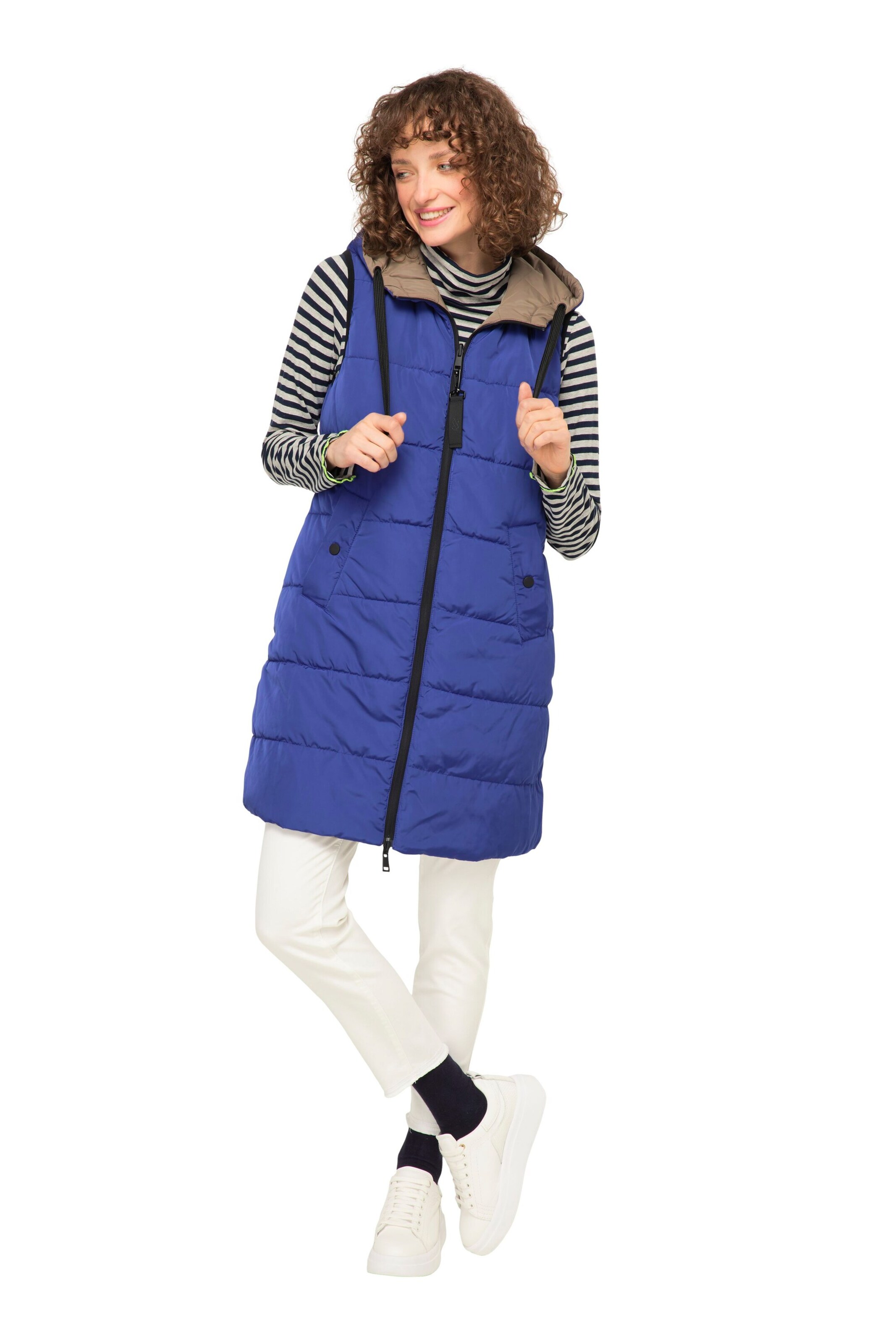 LAURASØN Vest in Grey