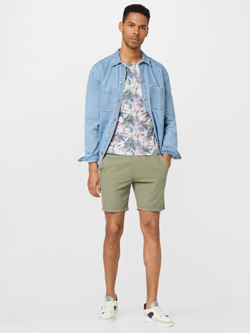 Key Largo Shirt 'FLORIDA' in Wit