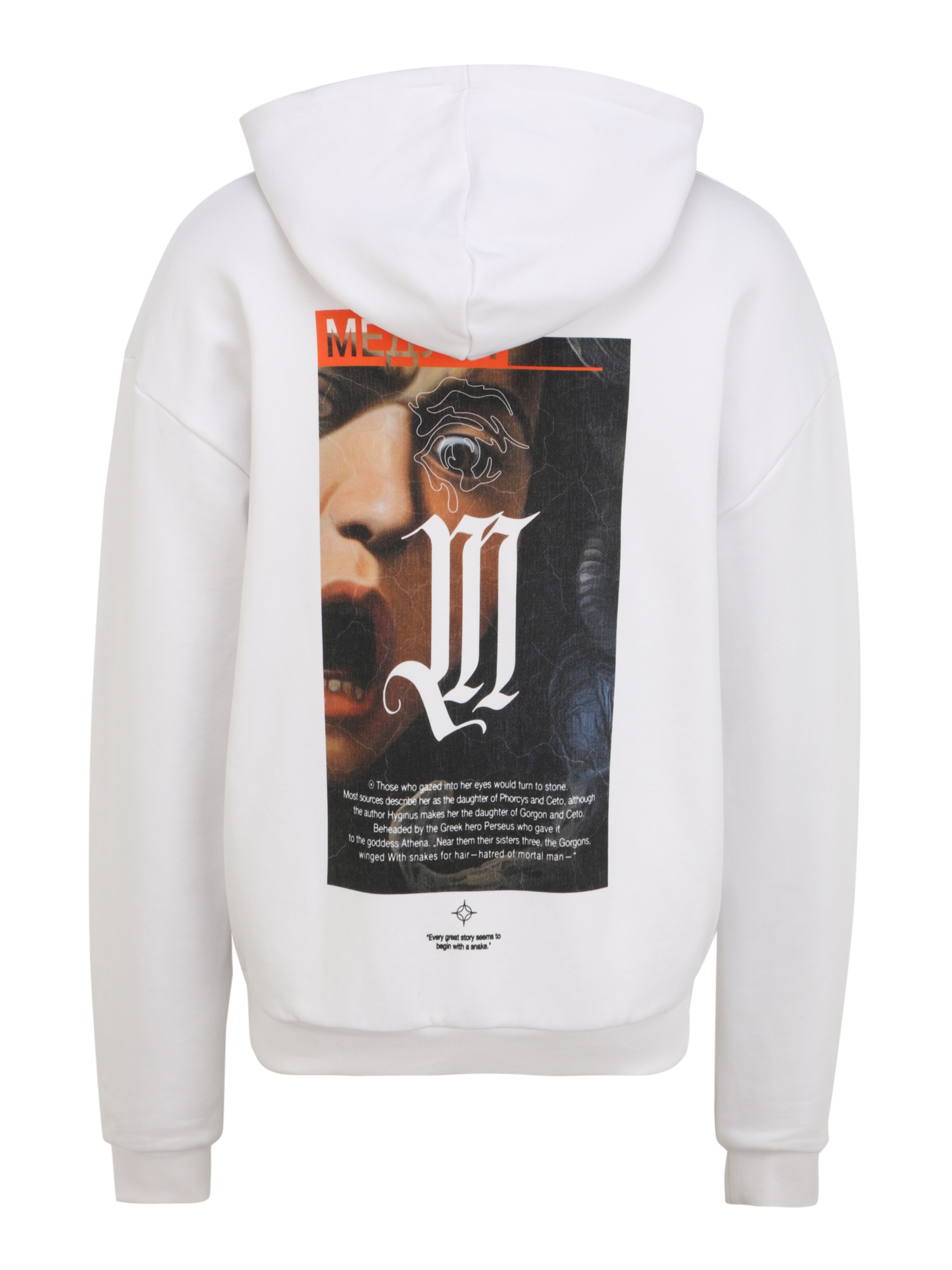 Felpa 'Dusa' di Mister Tee in bianco