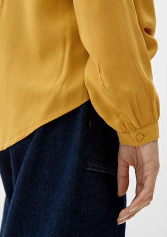 QS Bluse in Gelb