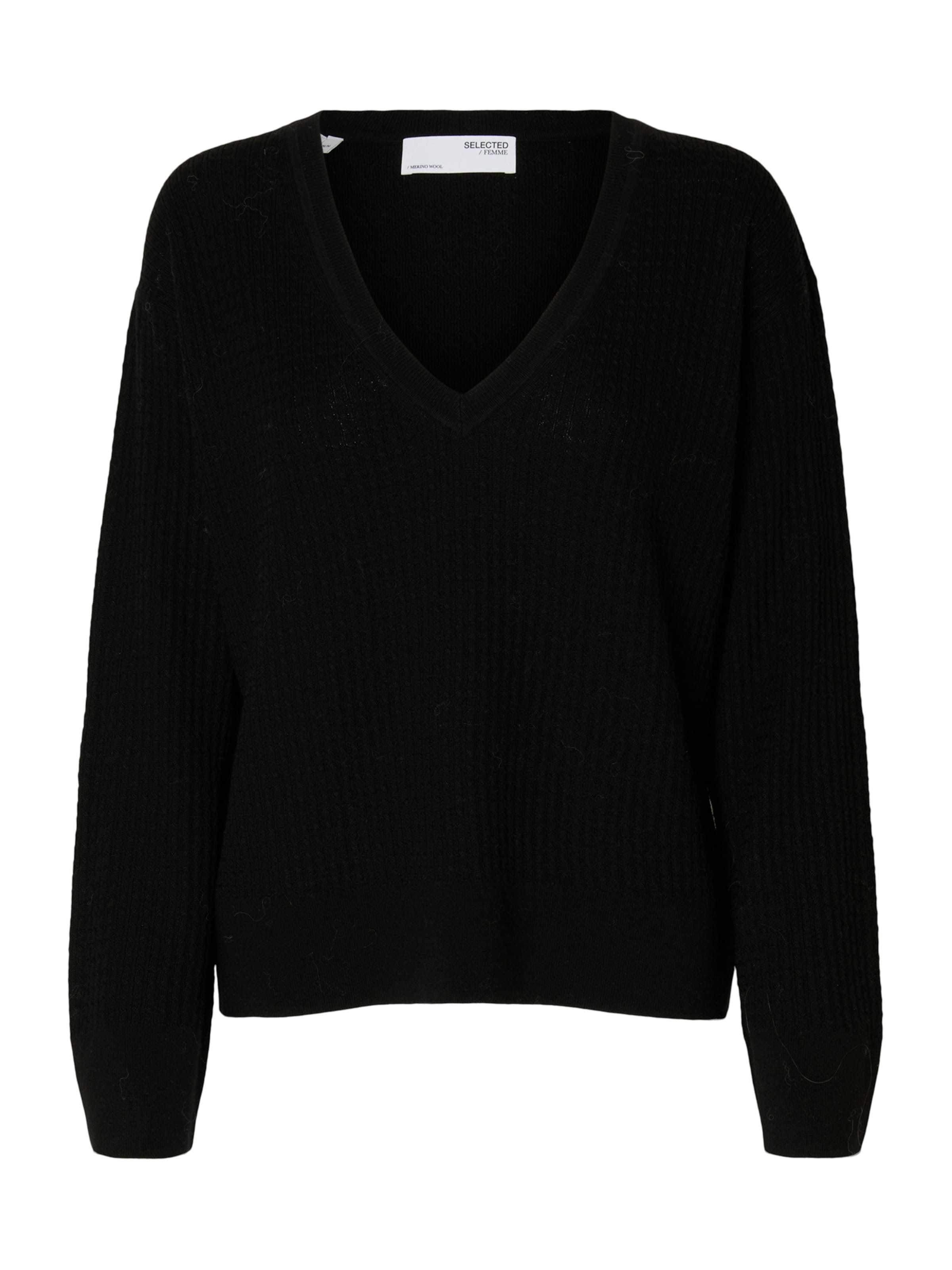 SELECTED Pullover 'SLFThea' i sort: forside