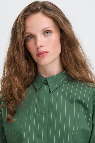 ICHI Blouse in Green