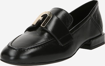 FURLA - Sapato Slip-on em preto: frente