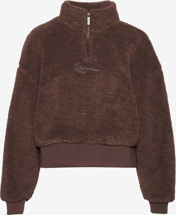 Karl Kani Sweatshirt i brun: framsida