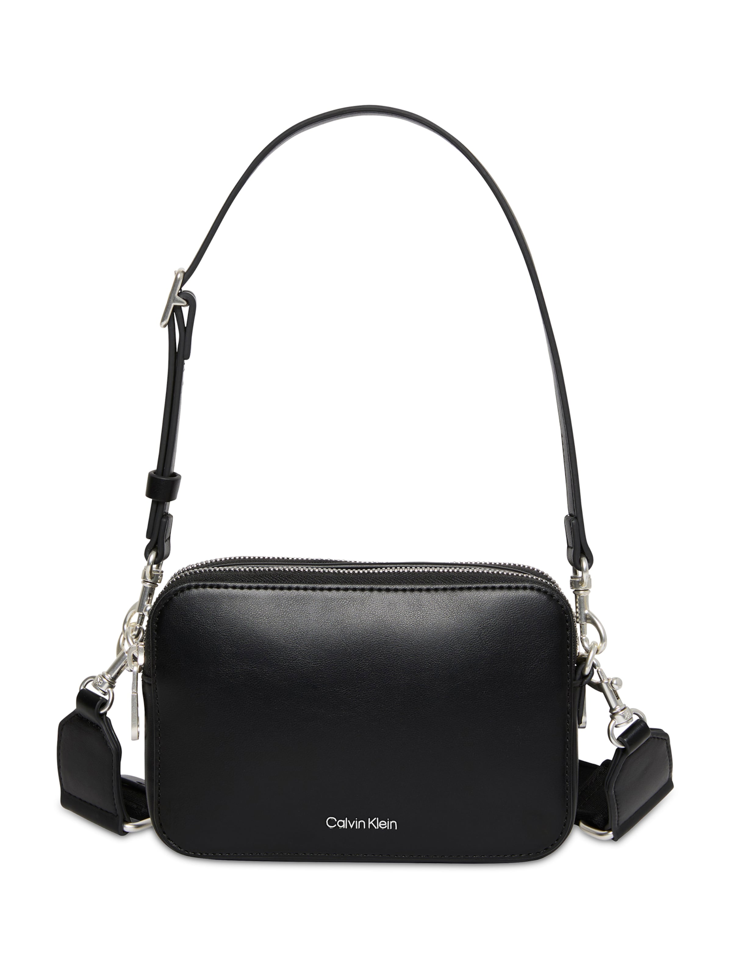 Calvin Klein Õlakott, värv must: eest vaates