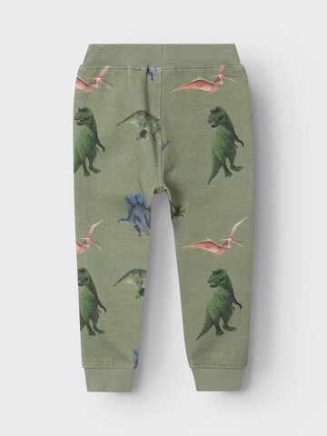 NAME IT Tapered Pants in Green