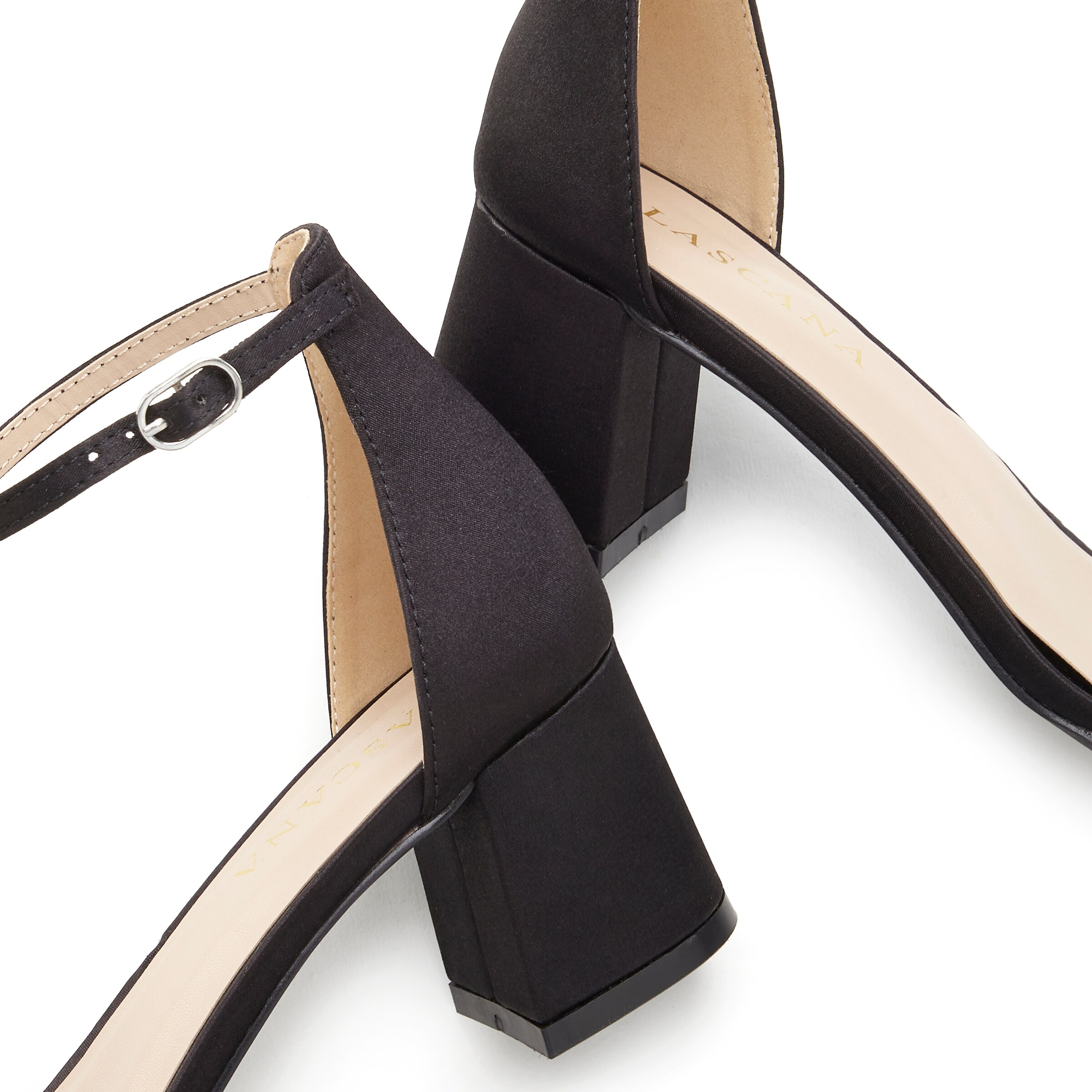 LASCANA Sandály – černá