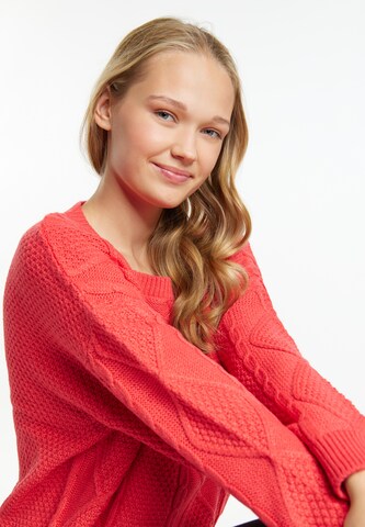 MYMO Пуловер 'Biany' в червено