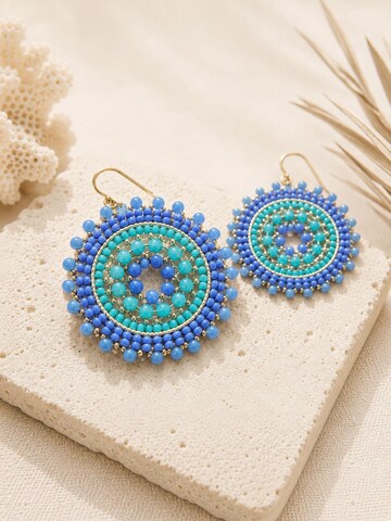 Boucles d'oreilles 'Ibiza Halo' Alster Herz en vert
