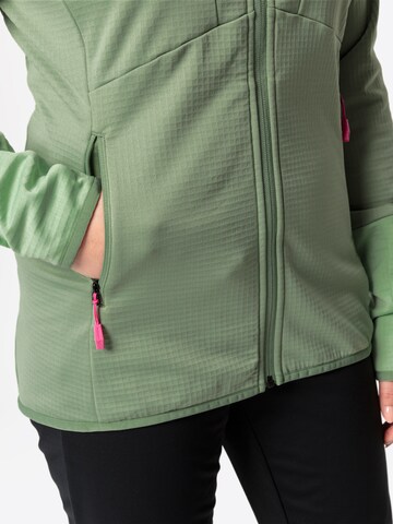 VAUDE Functionele fleece jas 'Monviso' in Groen