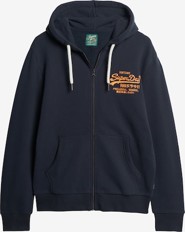 Superdry Collegetakki värissä sininen: edessä