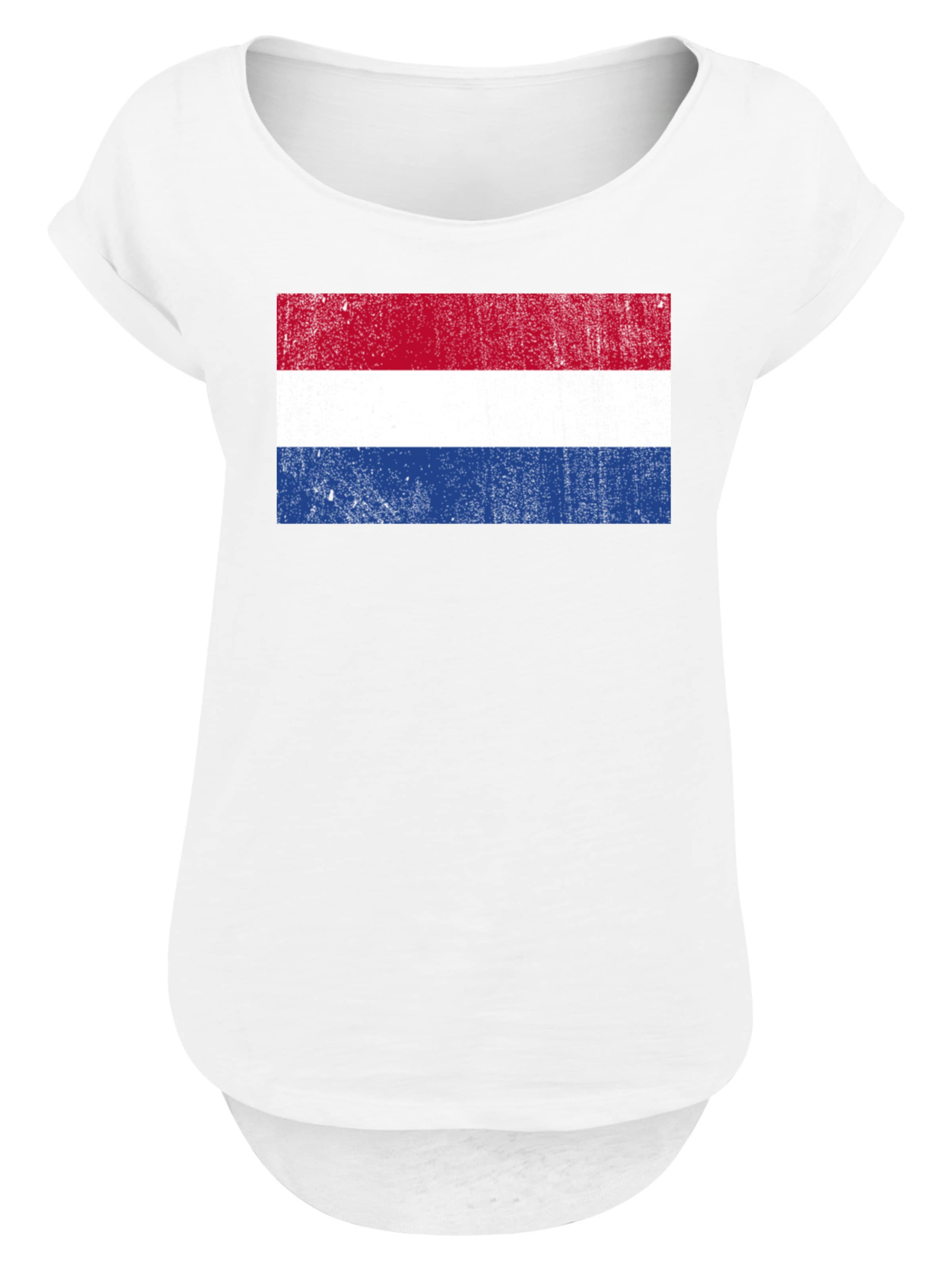 F4NT4STIC Shirt in Wit: voorkant