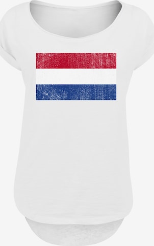 F4NT4STIC Shirt in Wit: voorkant