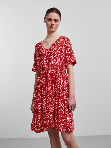 PIECES Dress 'Nya' in Red: front