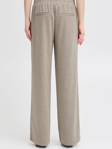 b.young Regular Broek ' BYROWAN WIDE PANTS 2 - ' in Beige