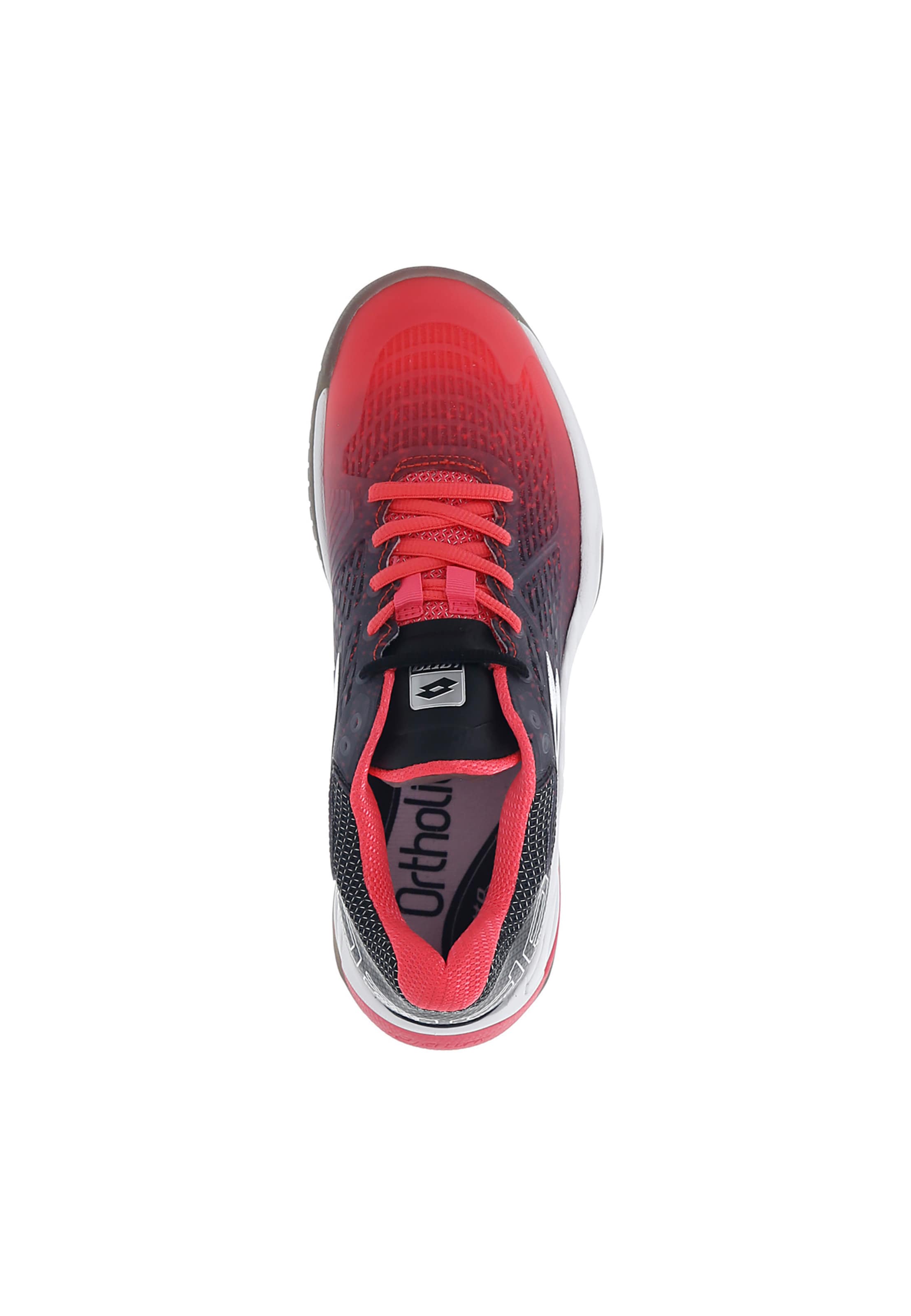 Baskets basses LOTTO en rouge