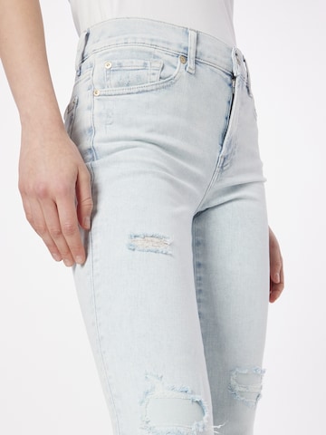 7 for all mankind Slimfit Jeans in Blauw