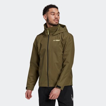 ADIDAS TERREX Outdoor jacket in Green: front