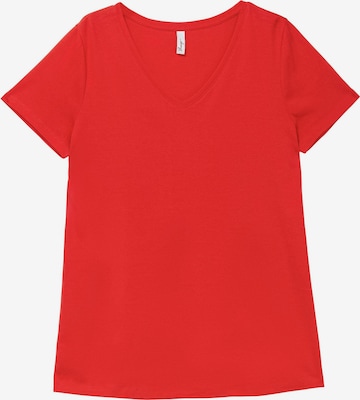 SHEEGO T-Shirt in Rot: predná strana