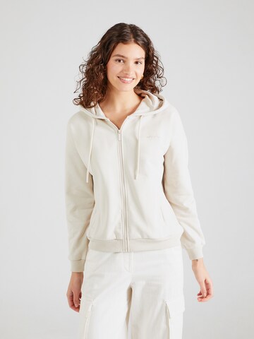 ONLY PLAY Zip-Up Hoodie 'ONPLUX' in Grey: front