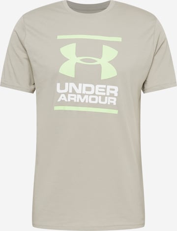 UNDER ARMOUR Performance Shirt 'Foundation' in Grey: front