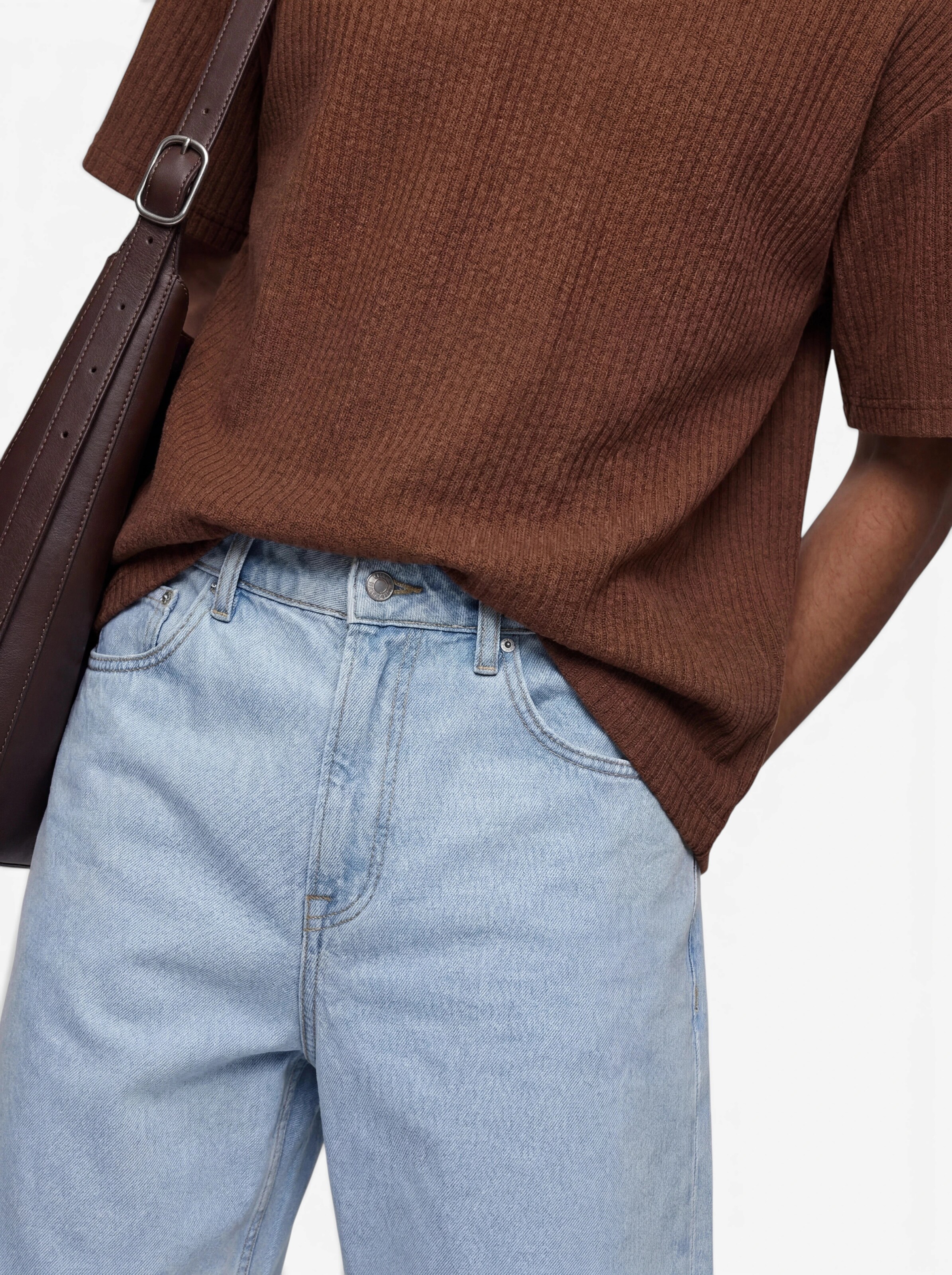 Only & Sons Широкий Джинсы 'ONSREMI' в Синий