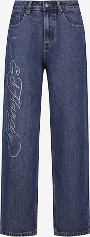 mėlyna Ed Hardy Laisvas Džinsai 'Crystal Roar': priekis