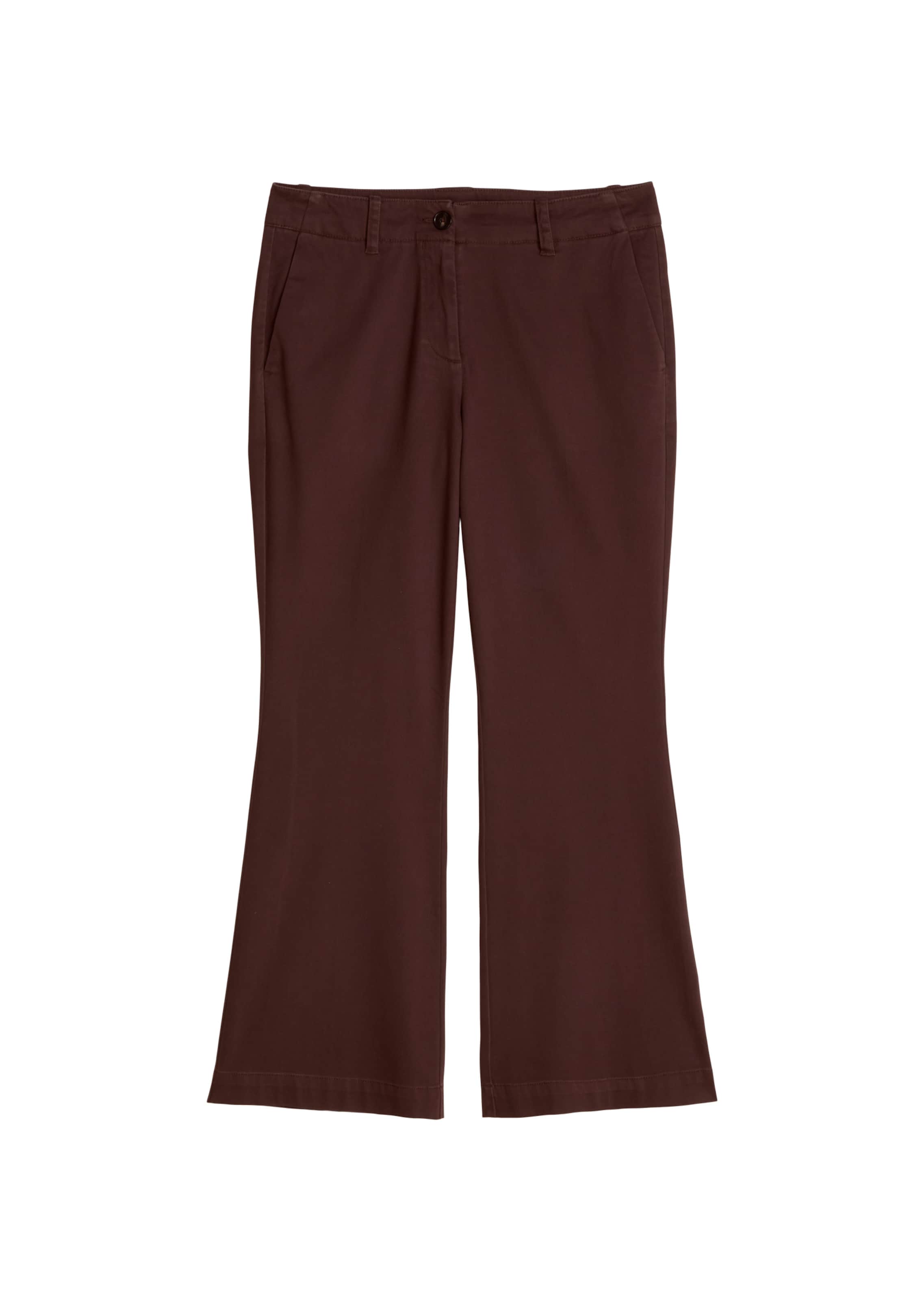 Marc O'Polo Chino in Bruin: voorkant