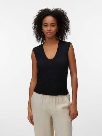VERO MODA Τοπ 'VMANITA' σε μαύρο: μπροστά
