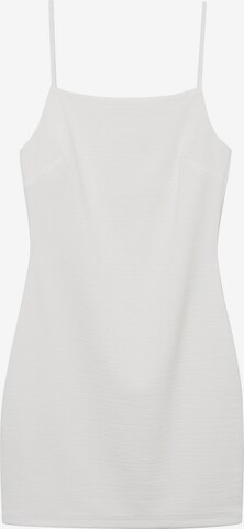 MANGO Letné šaty 'Nuvertu1' - biela: predná strana