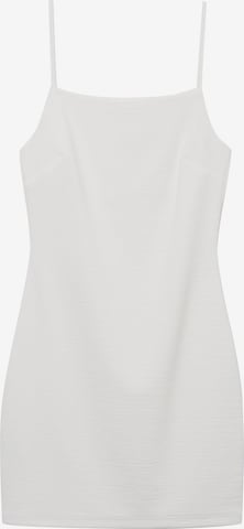 MANGO Лятна рокля 'Nuvertu1' в бяло: отпред
