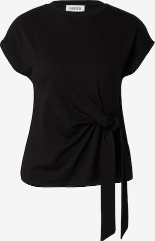 EDITED Shirt 'Ihana' in Black: front