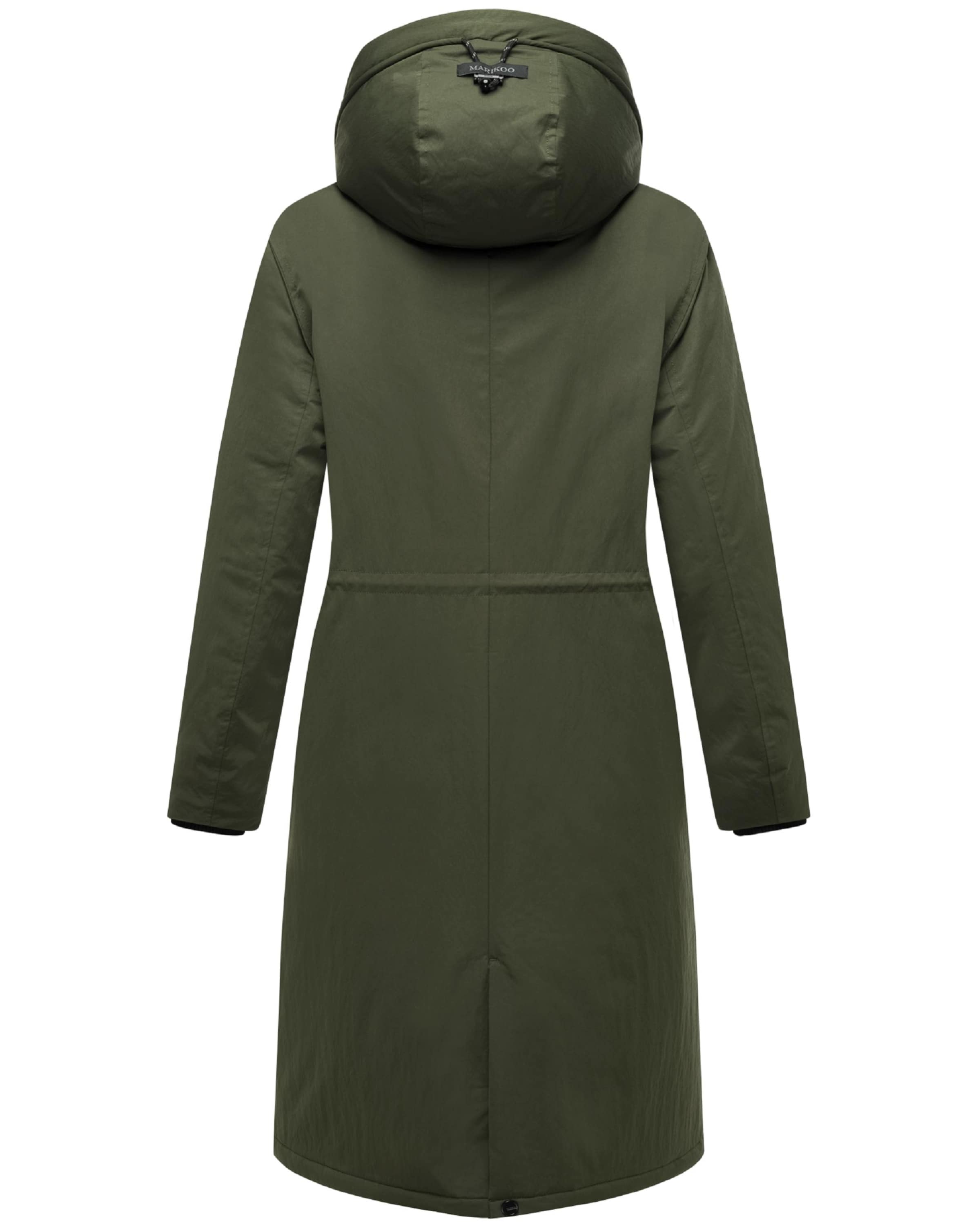 MARIKOO Ανοιξιάτικο και φθινοπωρινό παλτό σε πράσινο