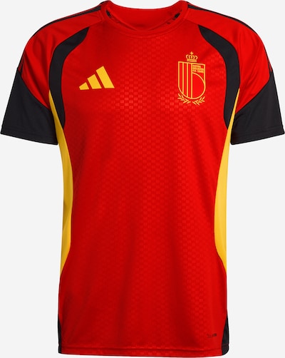 Sportiniai marškinėliai 'RBFA' iš ADIDAS PERFORMANCE, spalva – geltona / raudona / juoda, Prekių apžvalga