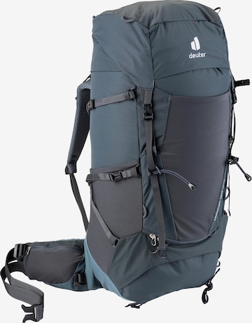 DEUTER Sports Backpack 'Aircontact Core 50+10' in Grey: front