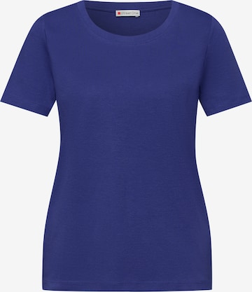 STREET ONE T-Shirt in Blau: Vorderseite