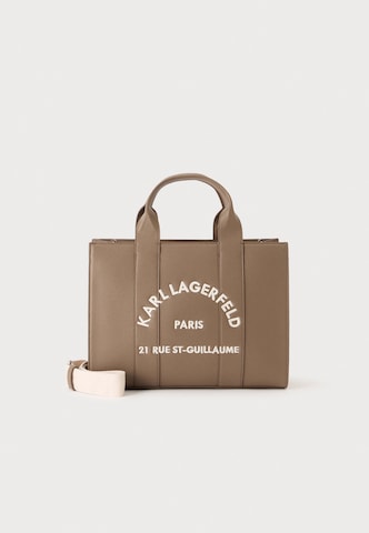 Borsa a mano 'Rue St-Guillaume' di Karl Lagerfeld in marrone