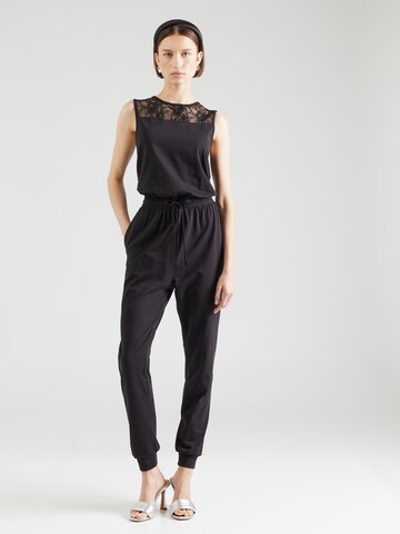 ABOUT YOU Jumpsuit 'Saskia' in Zwart: voorkant