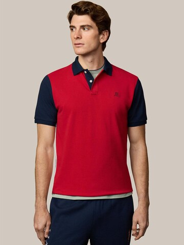 Maglietta 'HERITAGE' di Hackett London in rosso: frontale